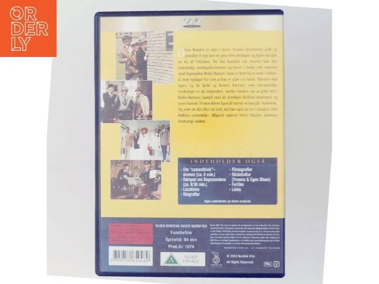 Billede 3 - Olsen Banden 6 - Sidste Bedrifter (Bog)
