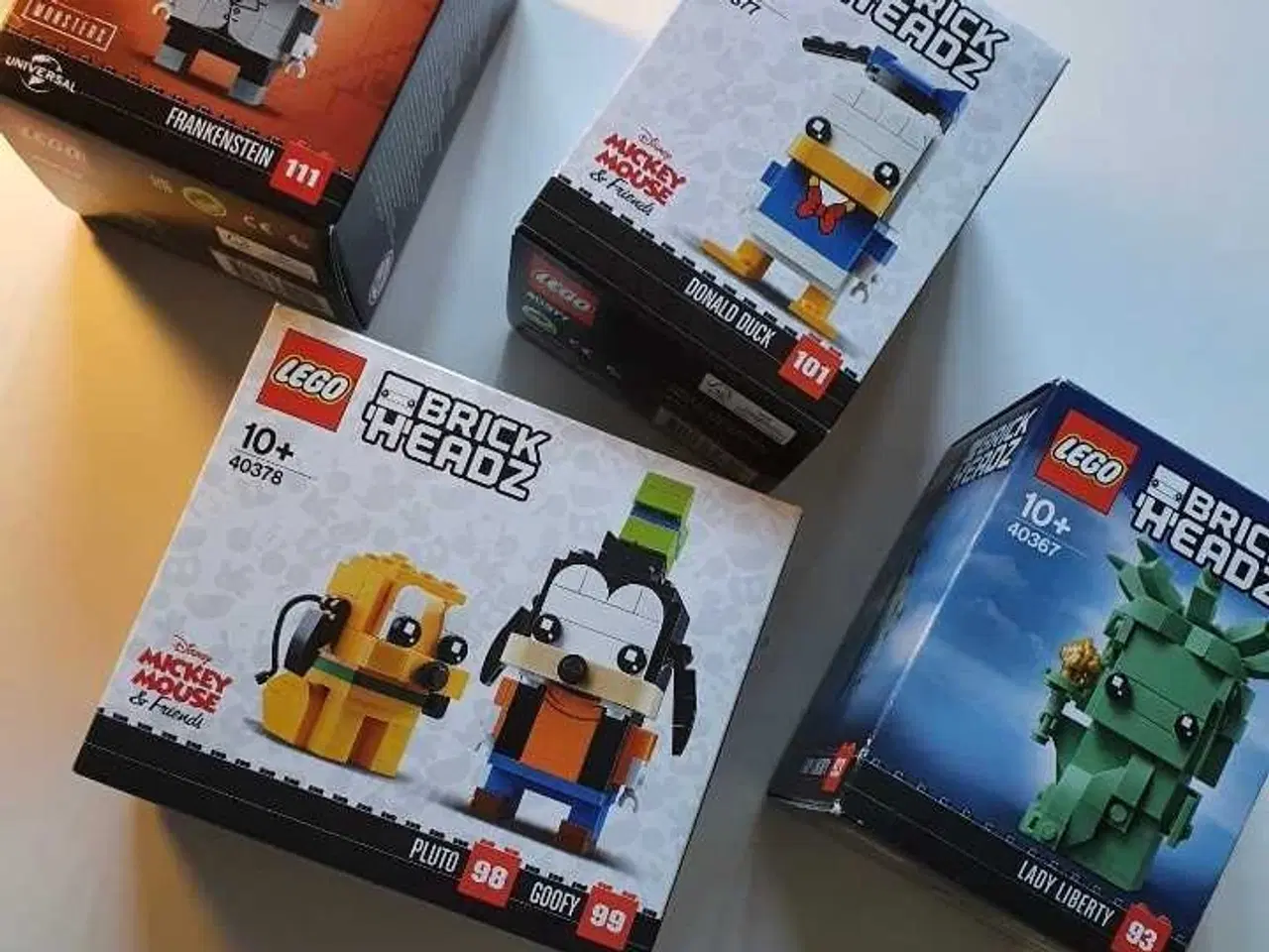 Billede 1 - Lego Brickheadz Anders And, Lady Liberty, Fedtmule