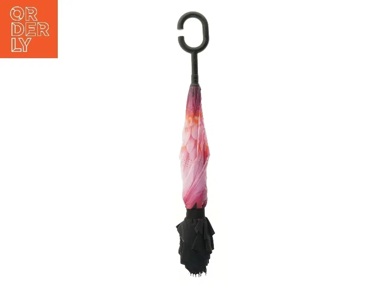 Billede 2 - Ny Paraply med C-formet håndtag (str. 81 cm)