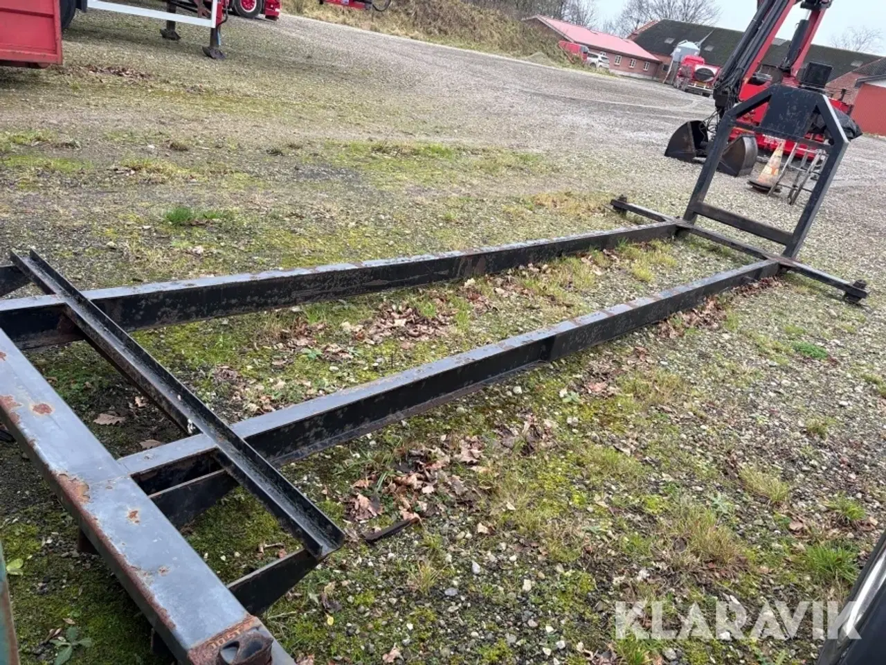 Billede 4 - Bundramme til 20fods container Miljø-art U iso inp 60