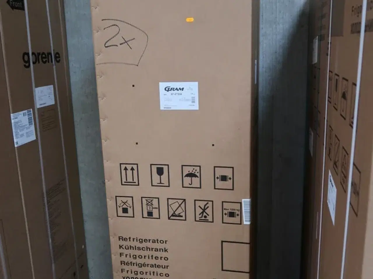 Billede 1 - Køle/fryseskab GRAM KF 471754