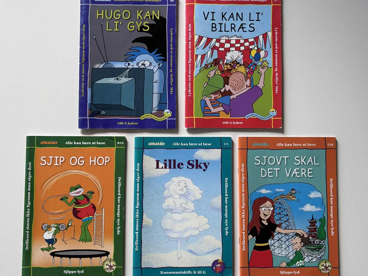 Billede 1 - alkalær, Danmarks letteste læsebøger, 5 stk.