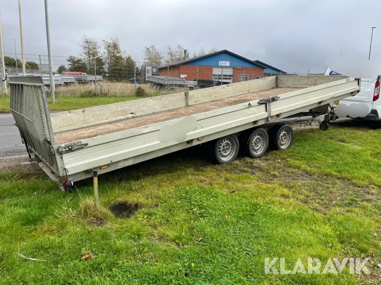 Billede 6 - Maskintrailer VA 3 akslet 3500 kg