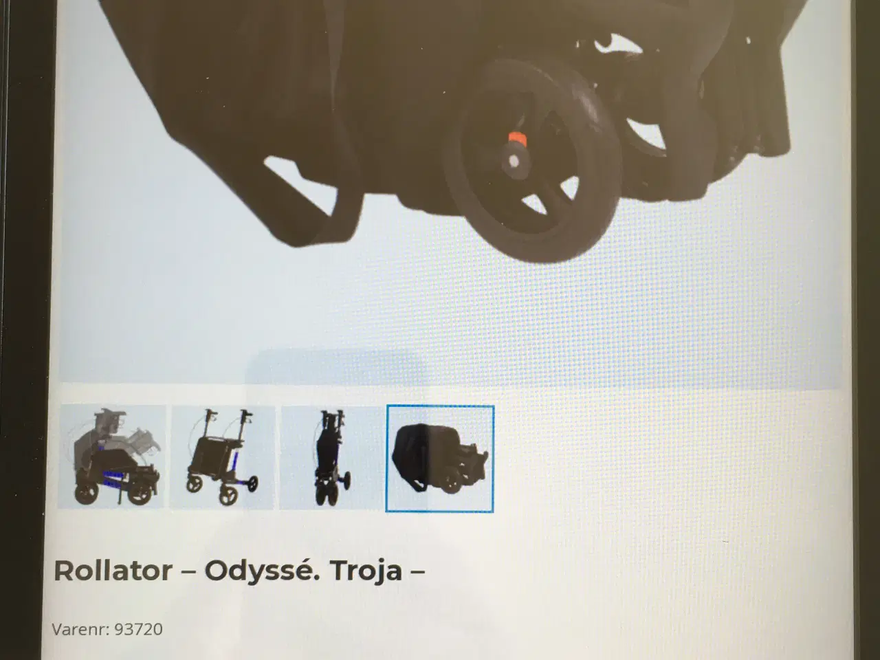 Billede 5 - Rejse Rollator Odyssé Troja 
