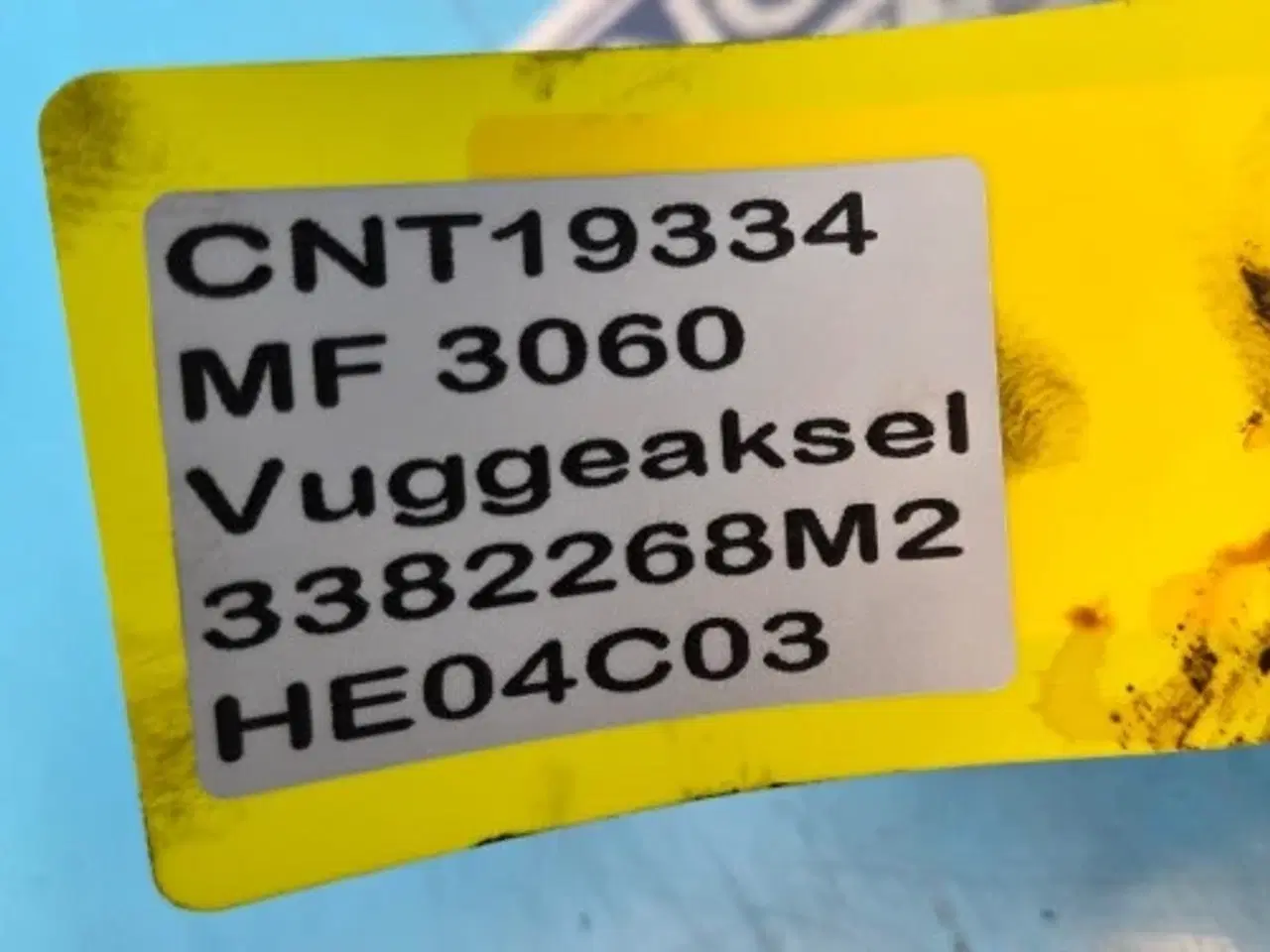 Billede 10 - Massey Ferguson 3060 Vuggeaksel 3382268M2