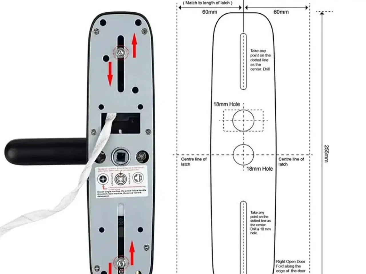 Billede 2 - 2 stk. Smart Lock Fortress ZC08