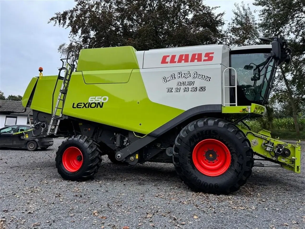 Billede 9 - CLAAS LEXION 650 KUN 850 TIMER OG V770 SKÆREBORD!