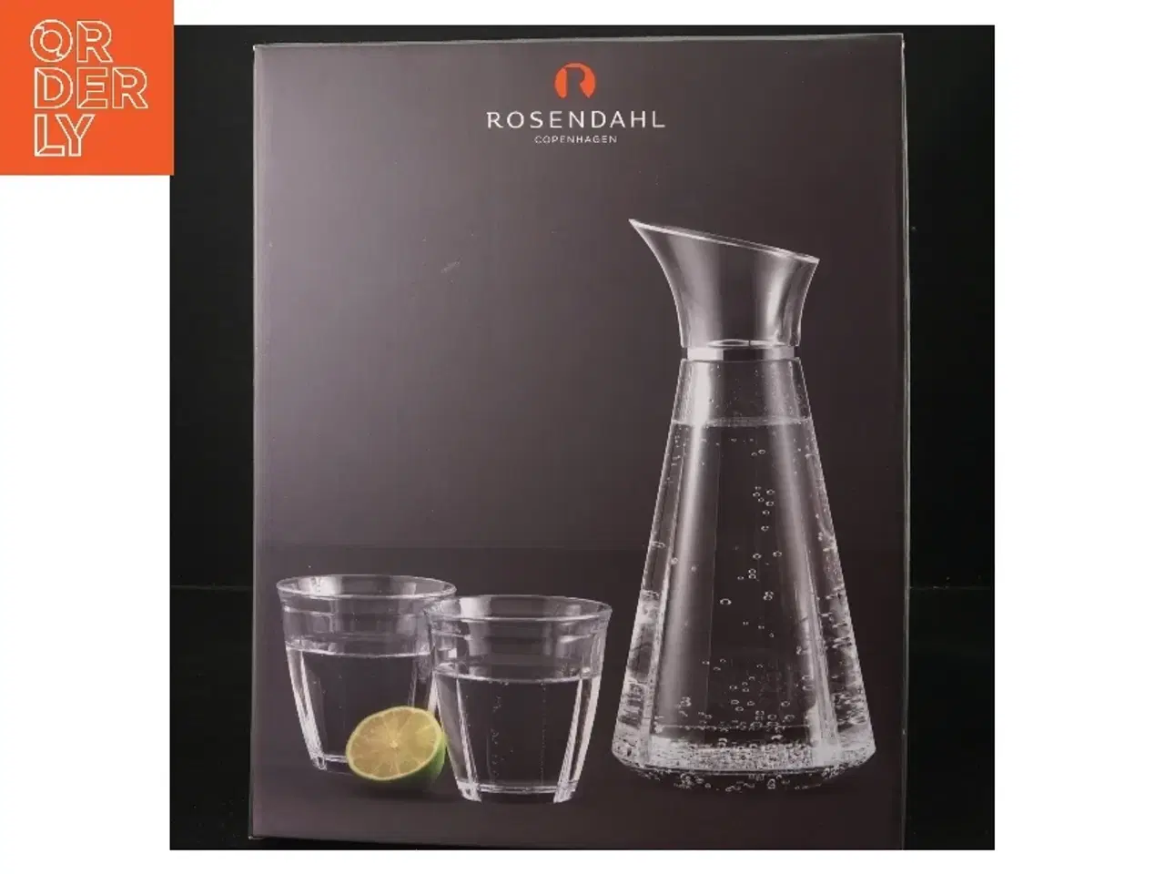 Billede 2 - Rosendahl vandkaraffel med glas fra Rosendahl (str. 27 & 9 cm)