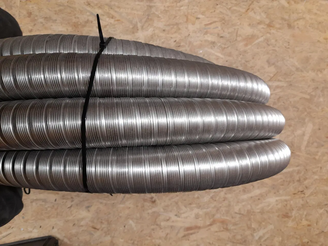 Billede 3 - Kanalslange til varmluft fyr