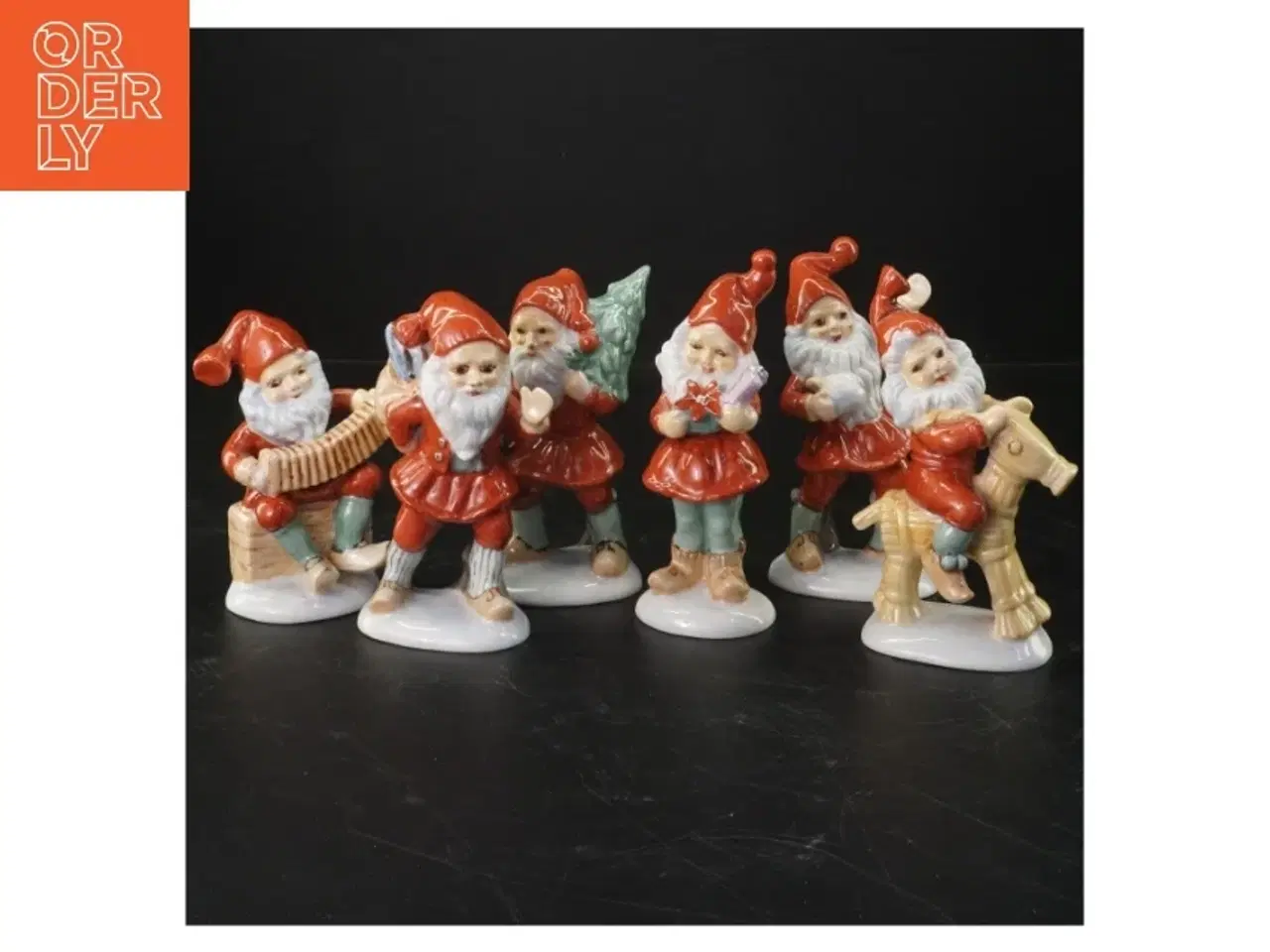 Billede 1 - Porcelænsnisser fra HN (str. 10 cm)