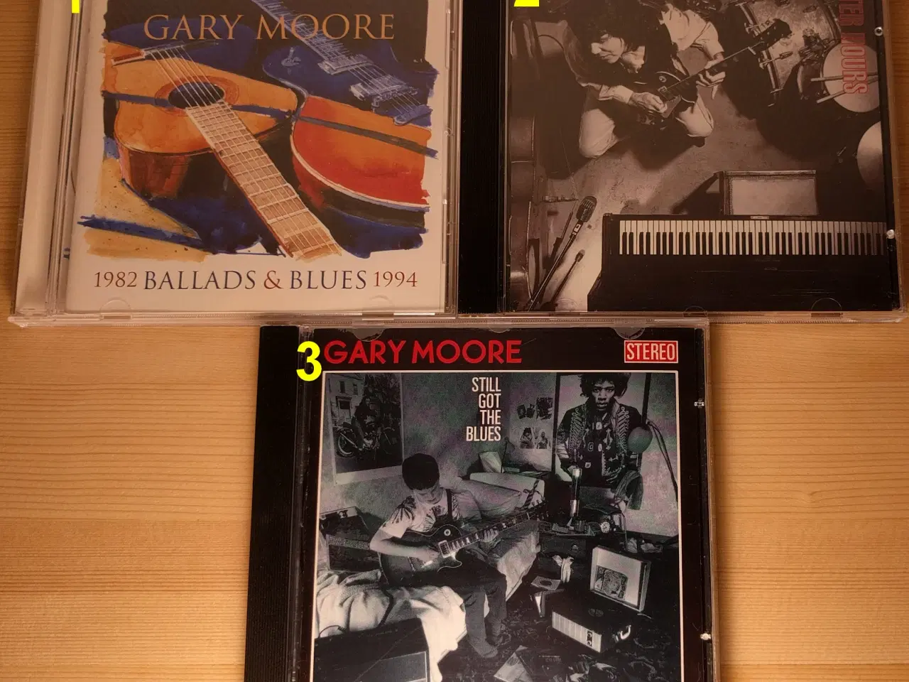 Billede 1 - Gary Moore: 3 Titler