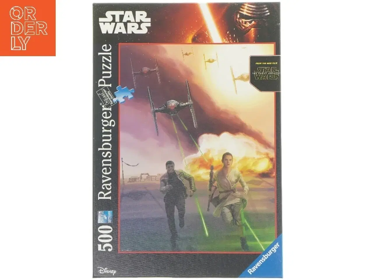 Billede 1 - Star Wars: The Force Awakens puslespil, 500 brikker fra Ravensburger (str. 500 brikker cm)