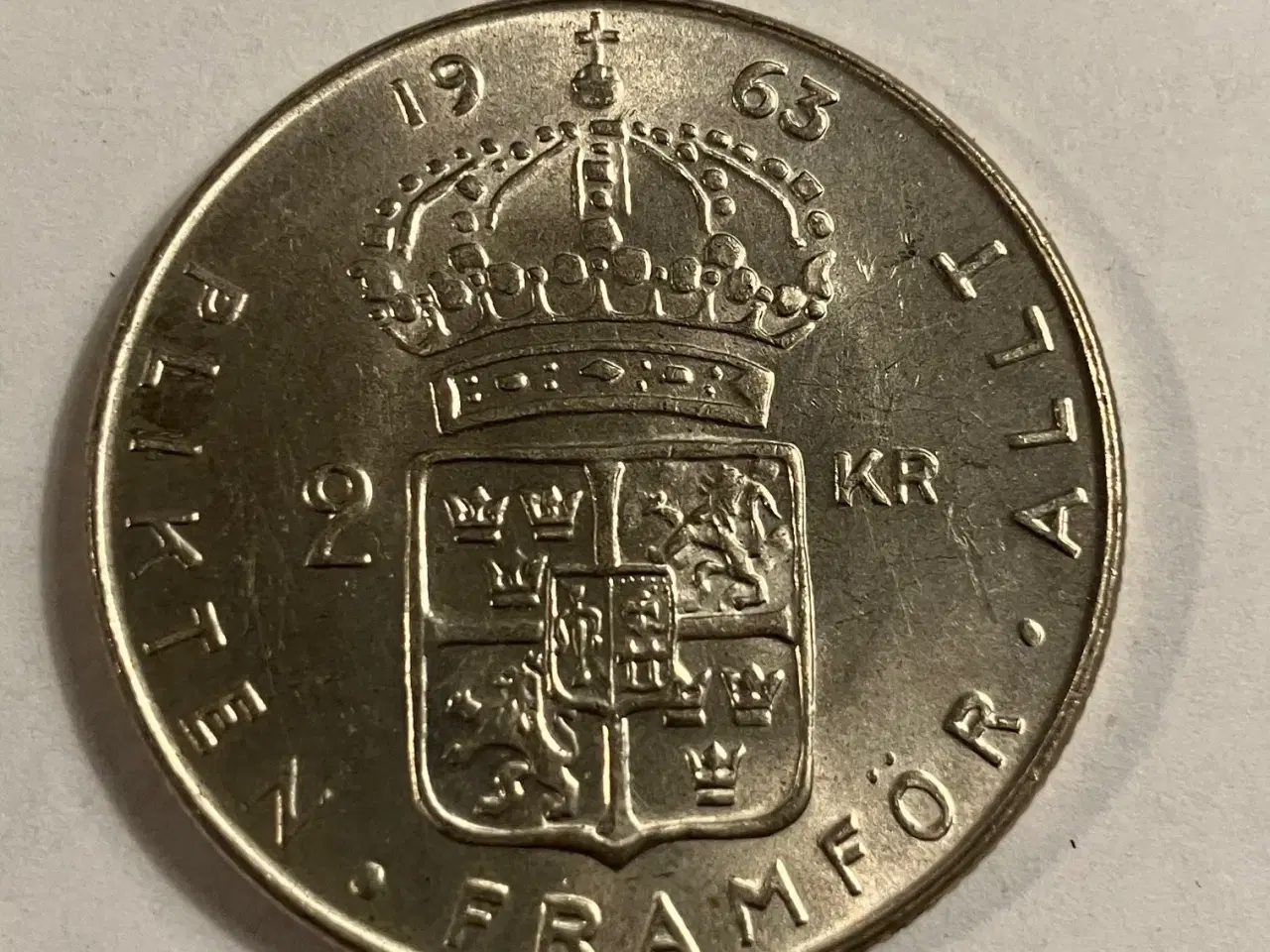 Billede 1 - 2 Kronor Sweden 1963