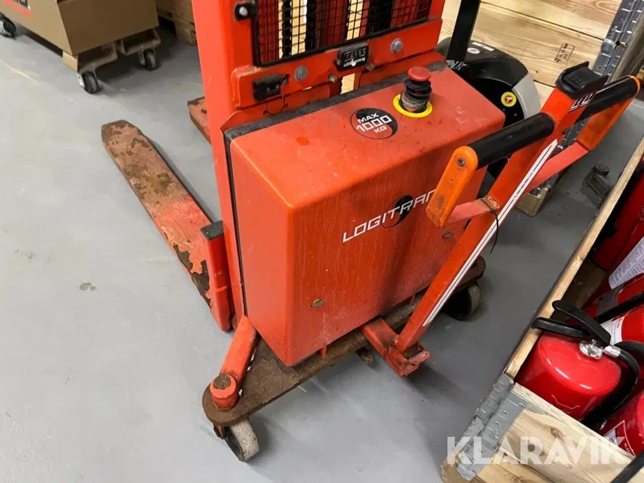 Billede 9 - Højdeløfter Logitrans EHS1000/2850