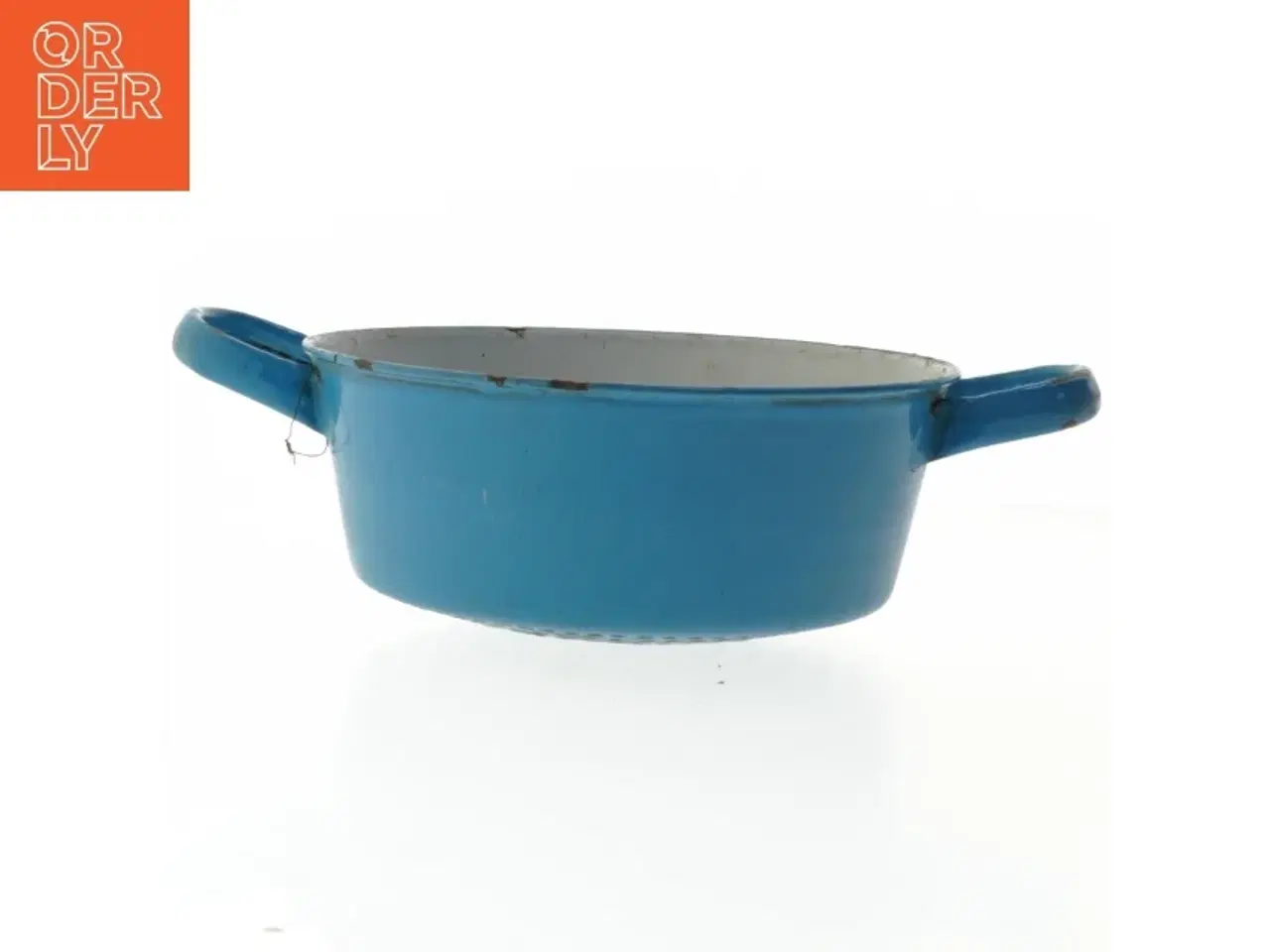 Billede 2 - Blå metal si (str. Ø 20 cm)