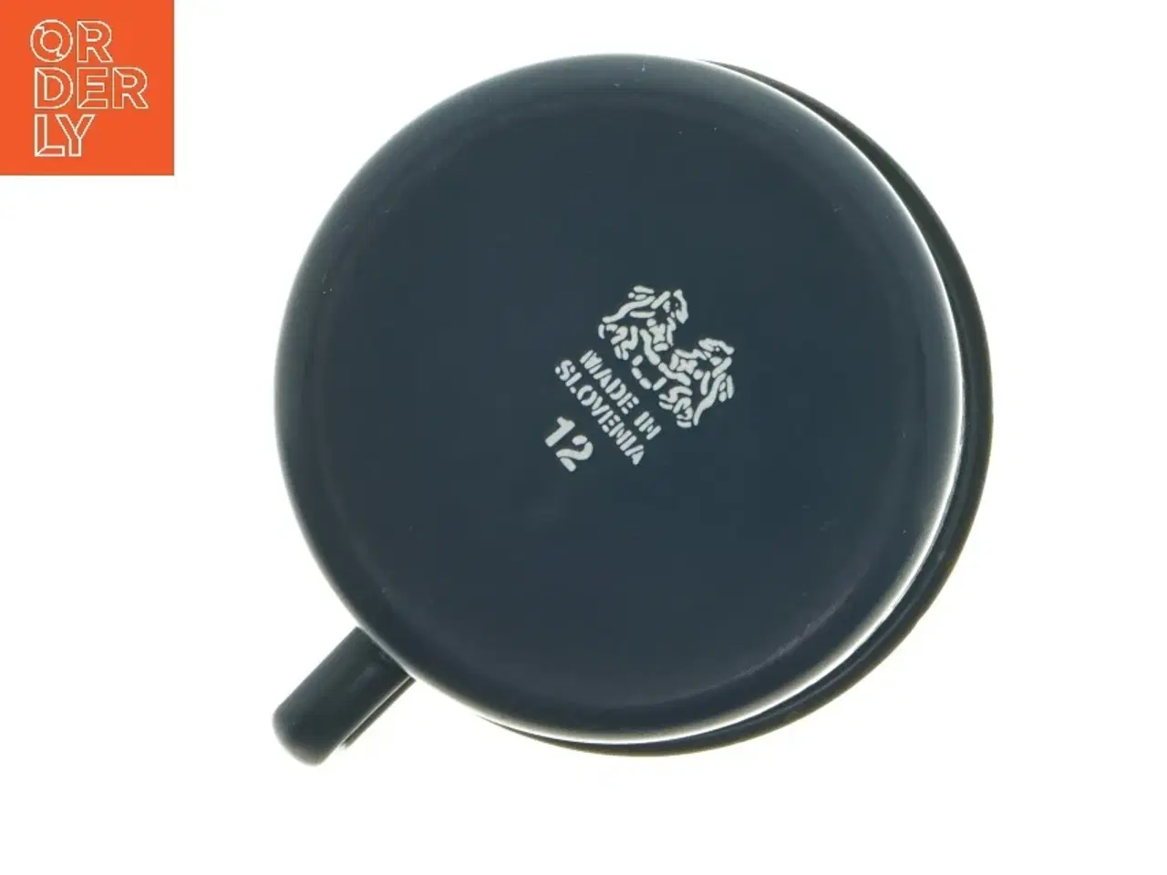 Billede 4 - Emajlgryde fra Slovenien (nr. 12) (str. Ø 13,5x10,5 cm)