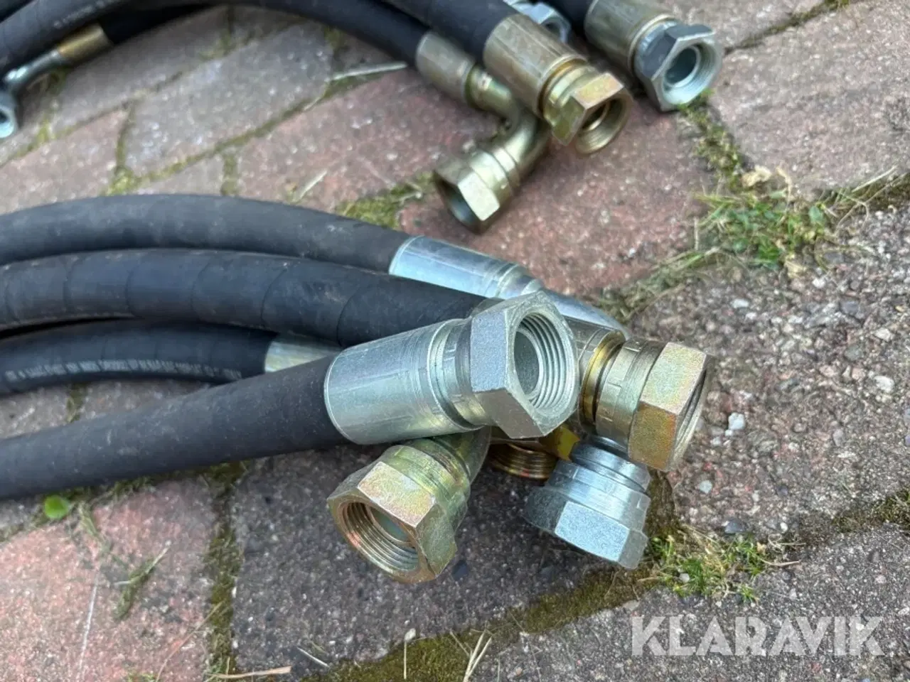 Billede 8 - Hydraulik slanger 5 stk