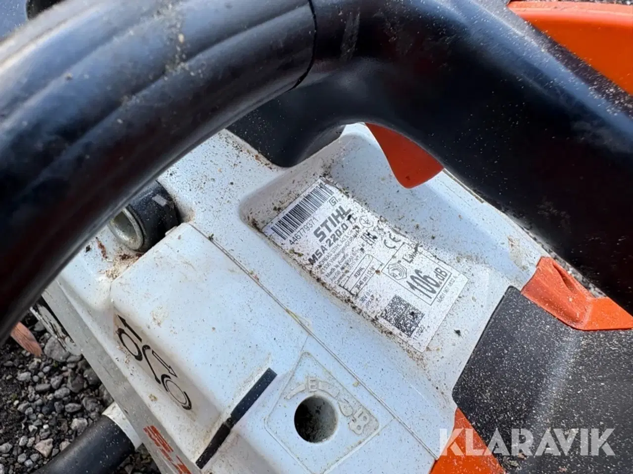 Billede 9 - Motorsav/ El Kædesav Stihl MSA 220 TC klatresav 2 styk