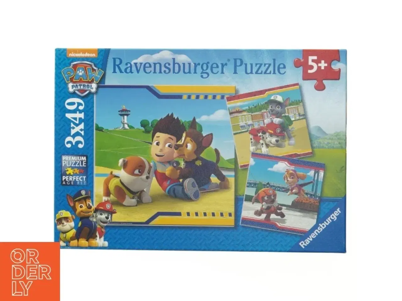 Billede 1 - Paw Patrol puslespil fra Paw Patrol (str. 3 x 39 rækker 3 x 39 brikker)