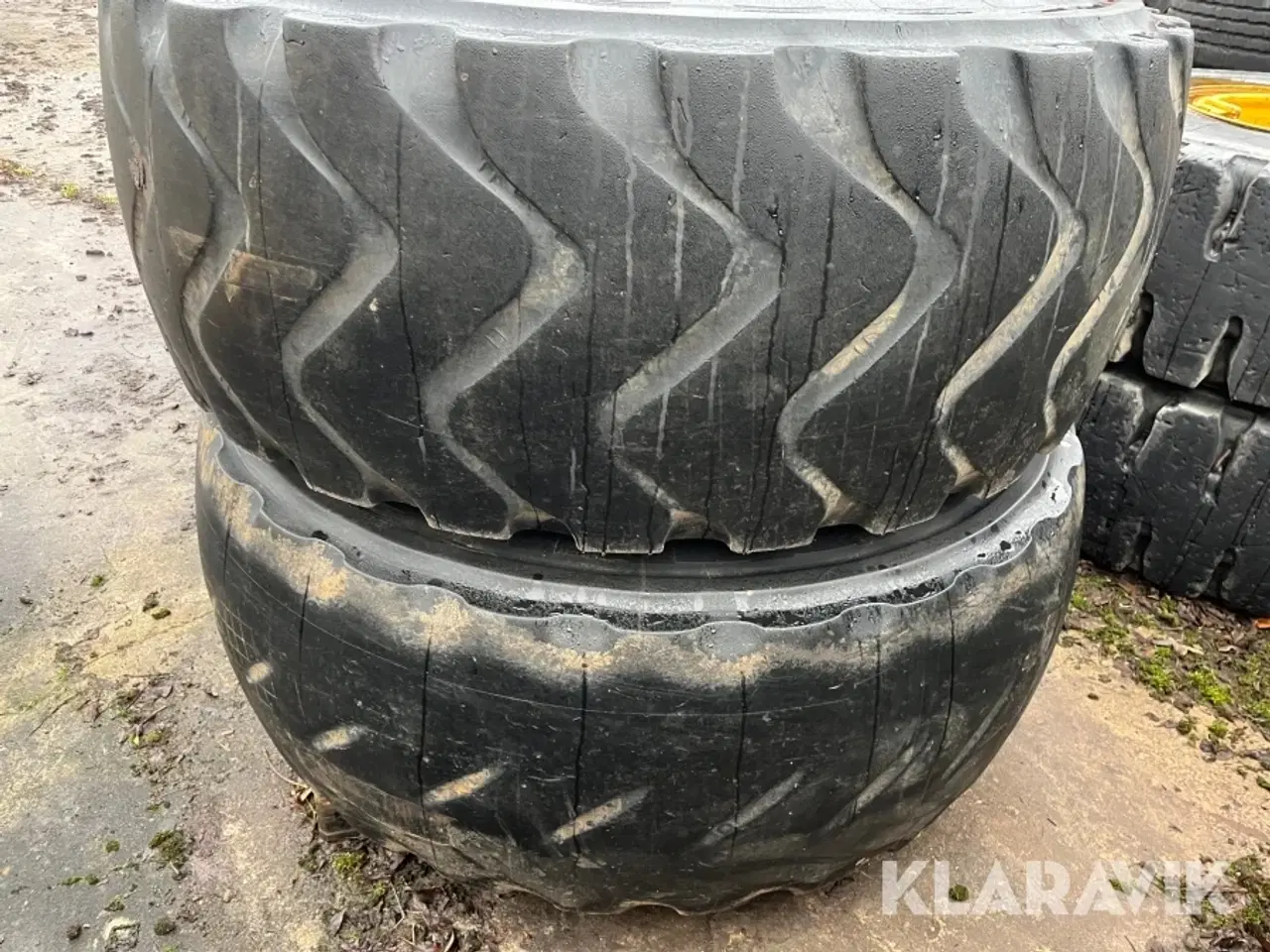 Billede 12 - Komplethjul Michelin til Volvo L110 og 120 - 4 styk