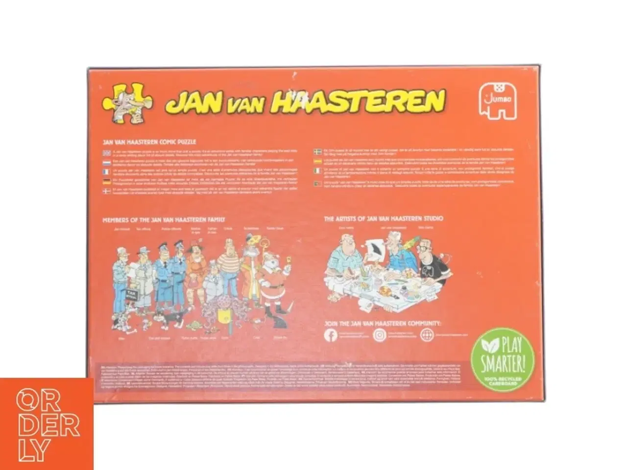 Billede 2 - Jan van Haasteren puslespil 1000 brikker (str. 1000 brikker)