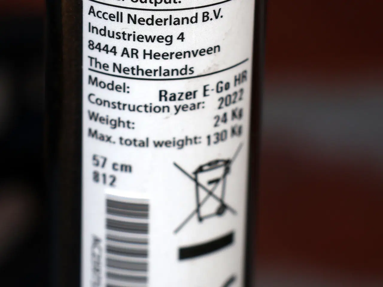 Billede 11 - Batavus Ego Razer el-cykel m/Bosch centermotor, 7