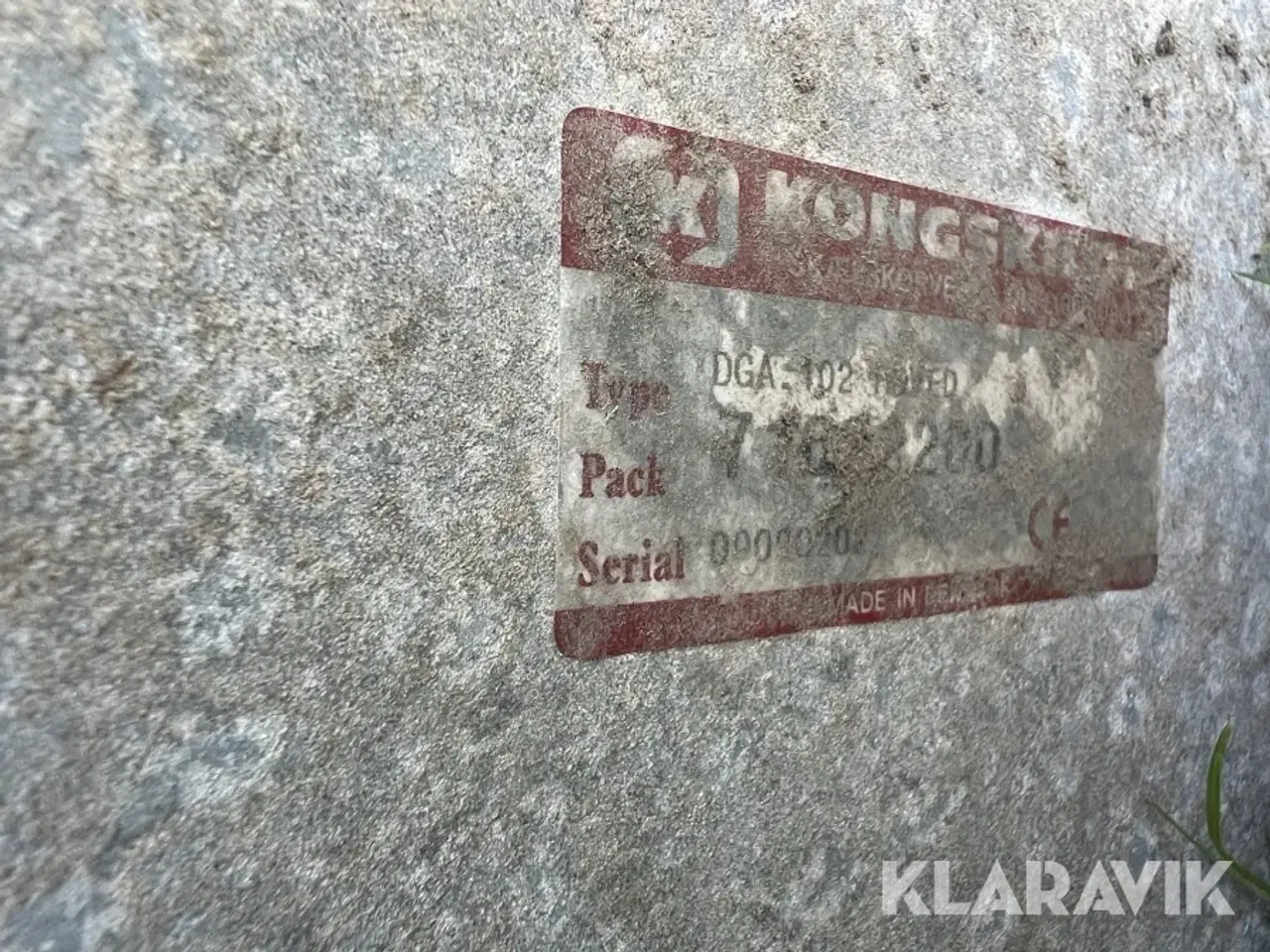 Billede 5 - Kornsnegl Kongskilde DGA.102 Hoved