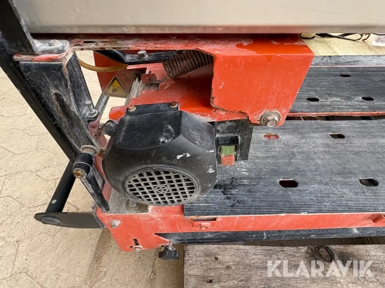 Billede 7 - Fliseskærer på bord Gölz TS250