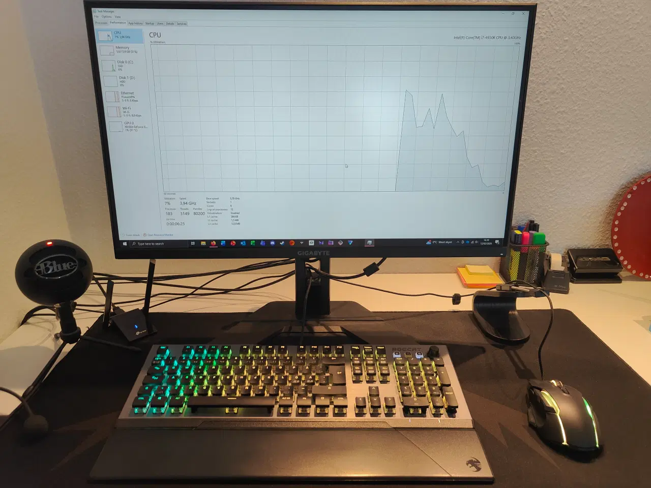 Billede 1 - Gaming sæt - Kraftfuld MMVision Silent Workstation