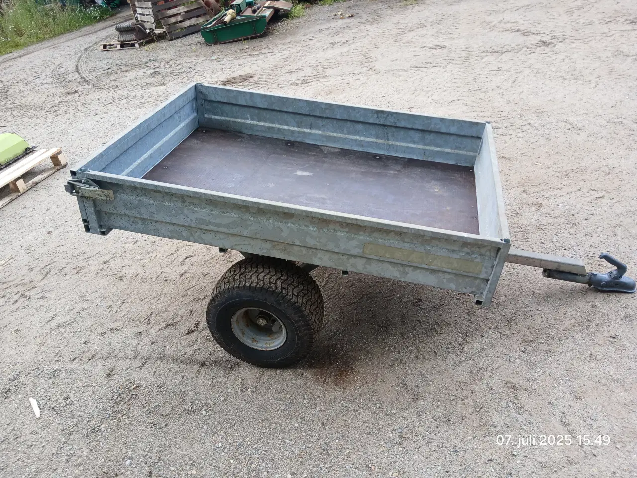 Billede 3 - Tipvogn til ATV/Havetraktor mv.