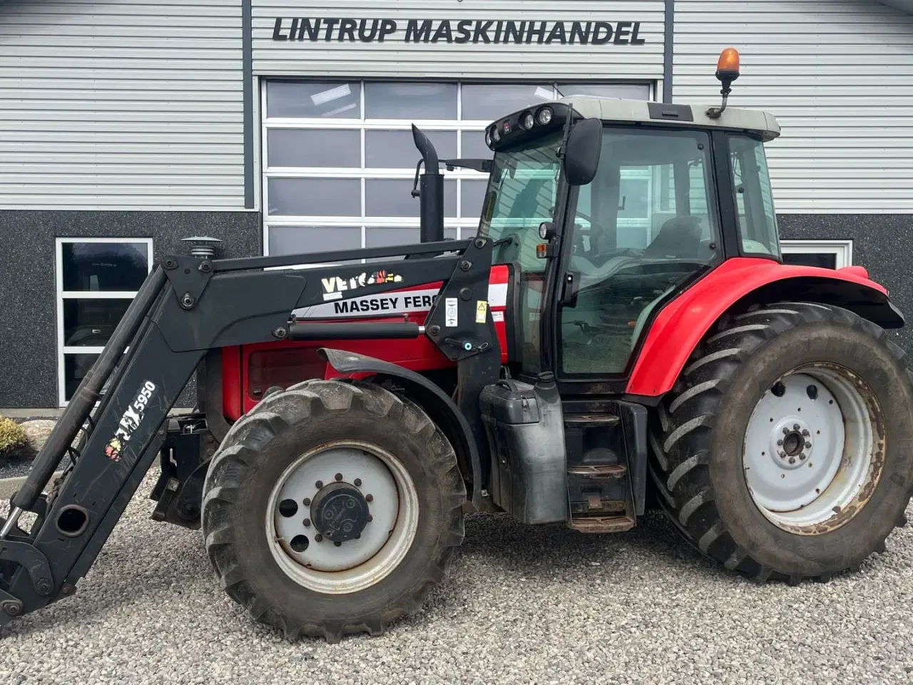 Billede 1 - Massey Ferguson 6480 Dyna 4 Med frontlift og frontlæsser