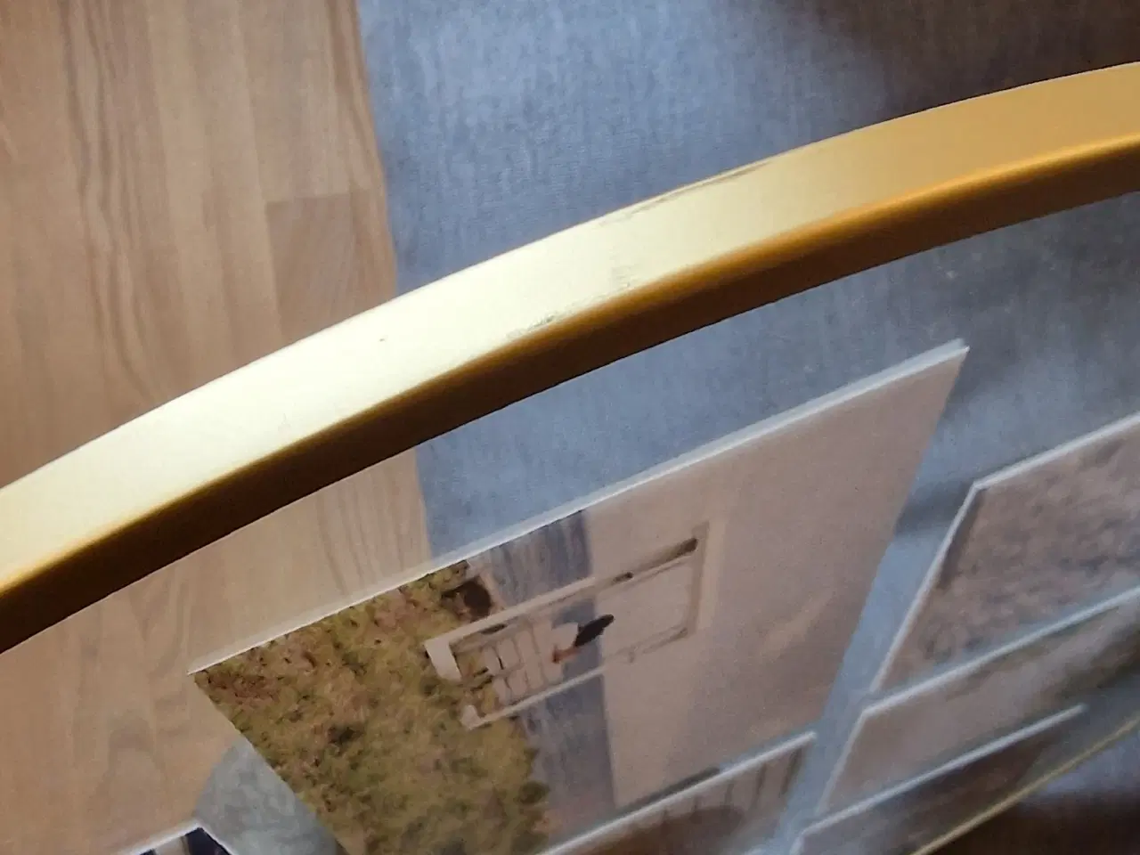 Billede 3 - Svævende glasramme i metal til billed collage