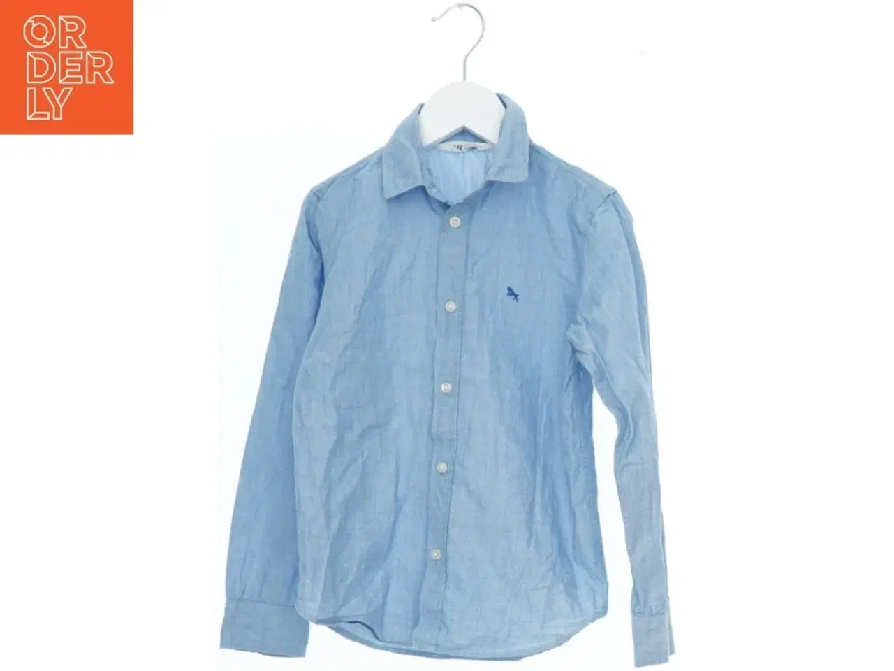 Billede 1 - Skjorte med lange ærmer fra H&M (str. 128)