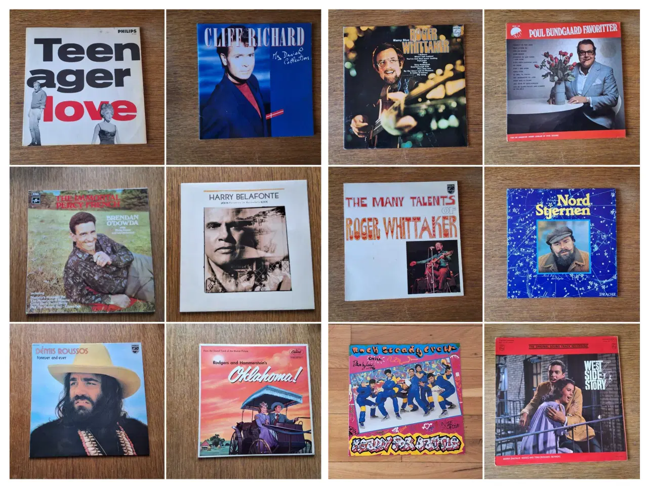 Billede 1 - LP-musikalbum 10/stk.