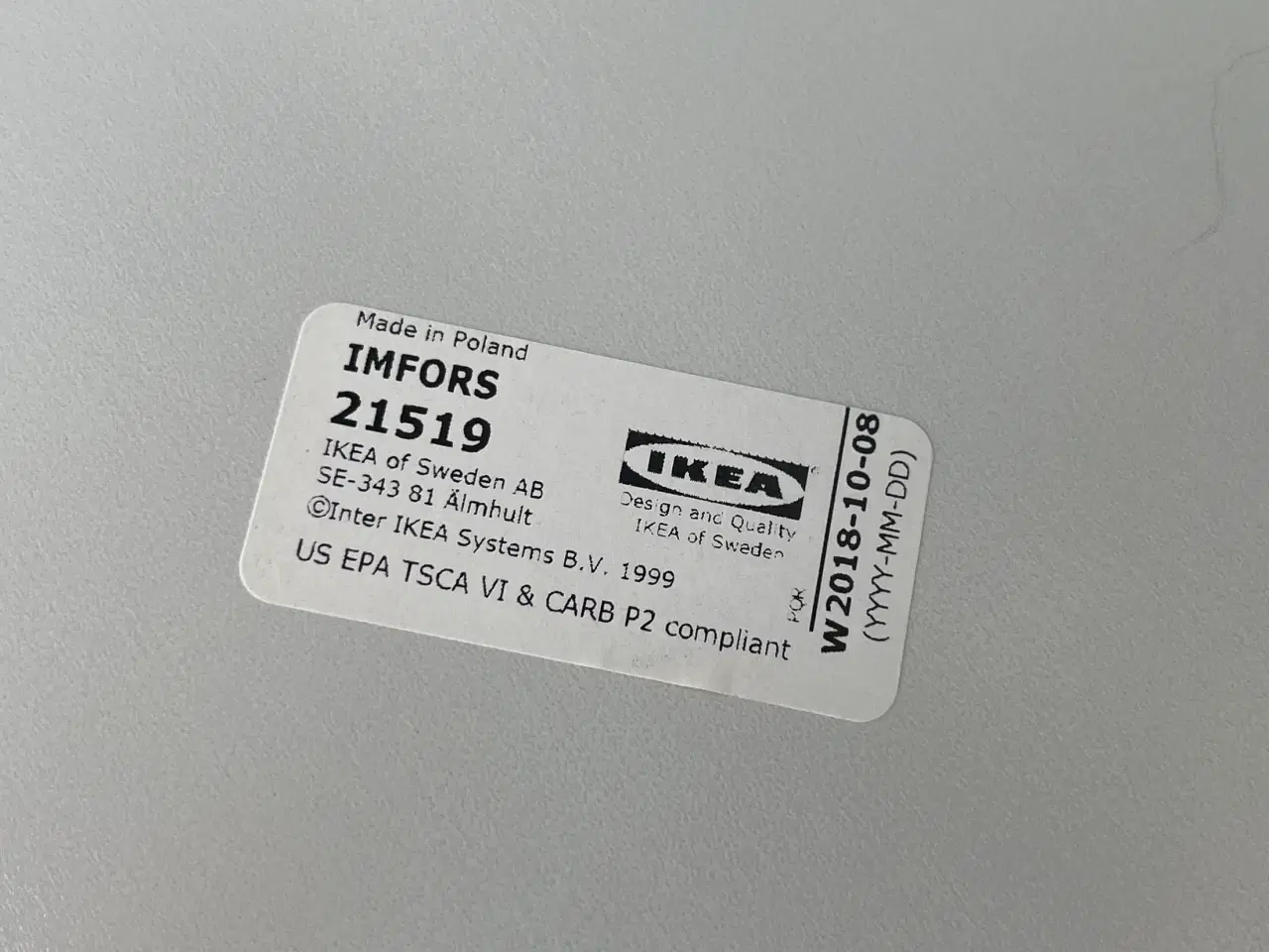 Billede 3 - Imfors sofabord fra Ikea