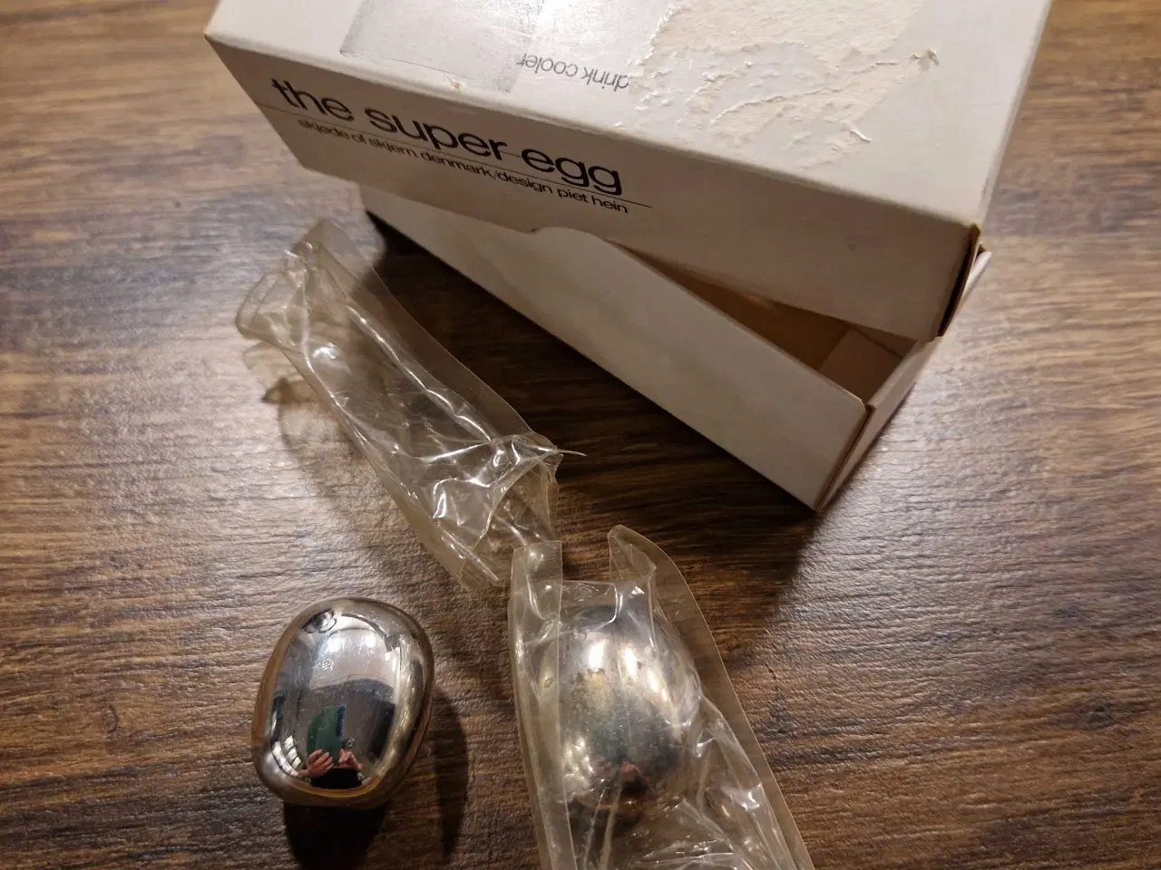 Billede 2 - Piet Hein,  2 stk super egg i original æske 