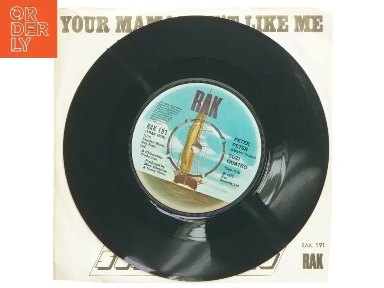 Billede 2 - Suzi Quatro single - Your Mama Won't Like Me fra RAK Records