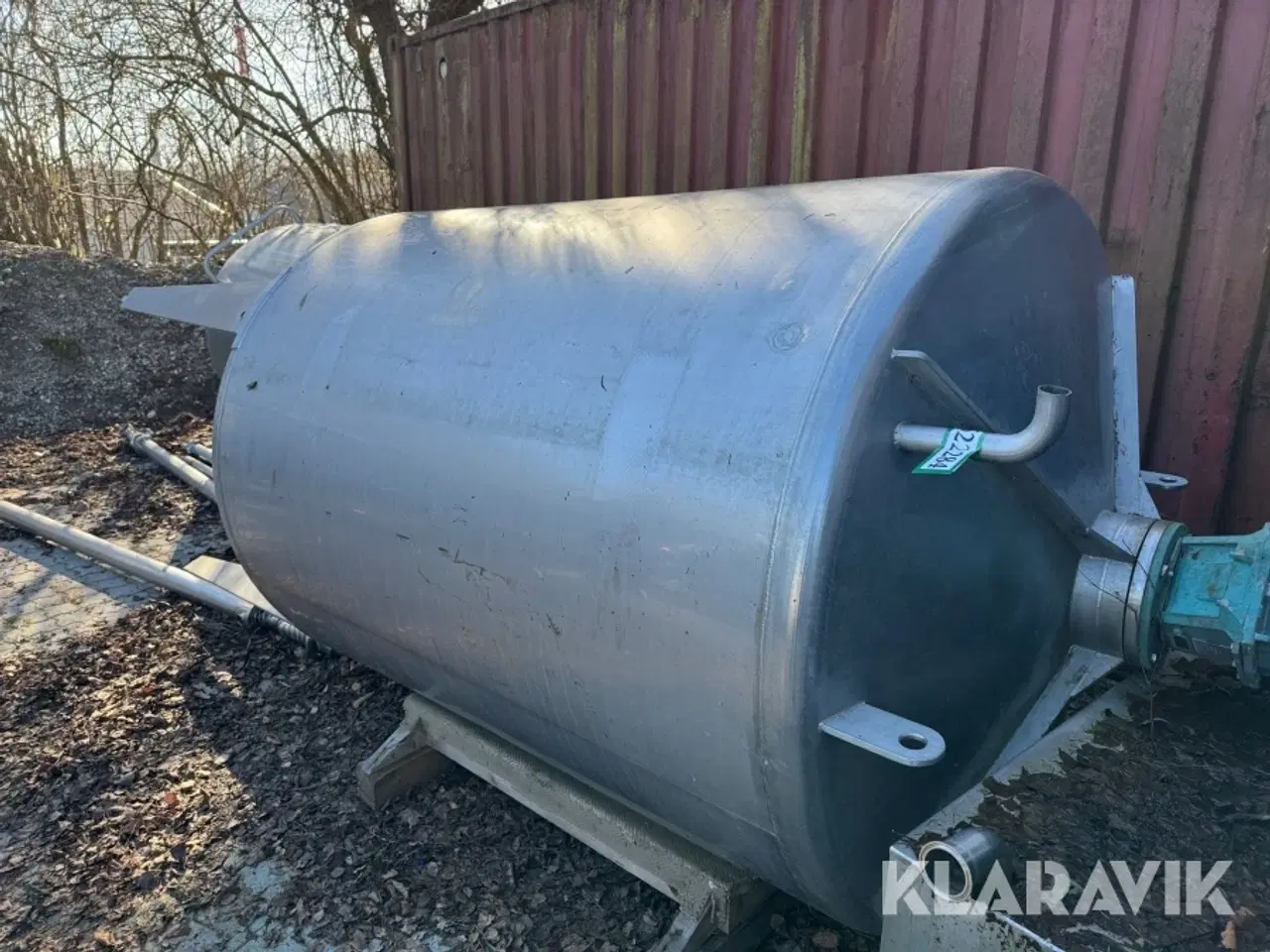 Billede 8 - Rustfri tank Chris Jensen Tank 2500 Liter og 1800 Liter