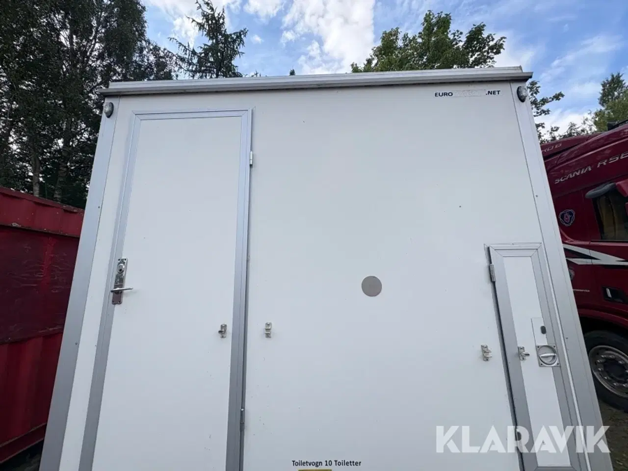 Billede 10 - Toilet trailer med 10 toilletter Eurowagon 2052-73