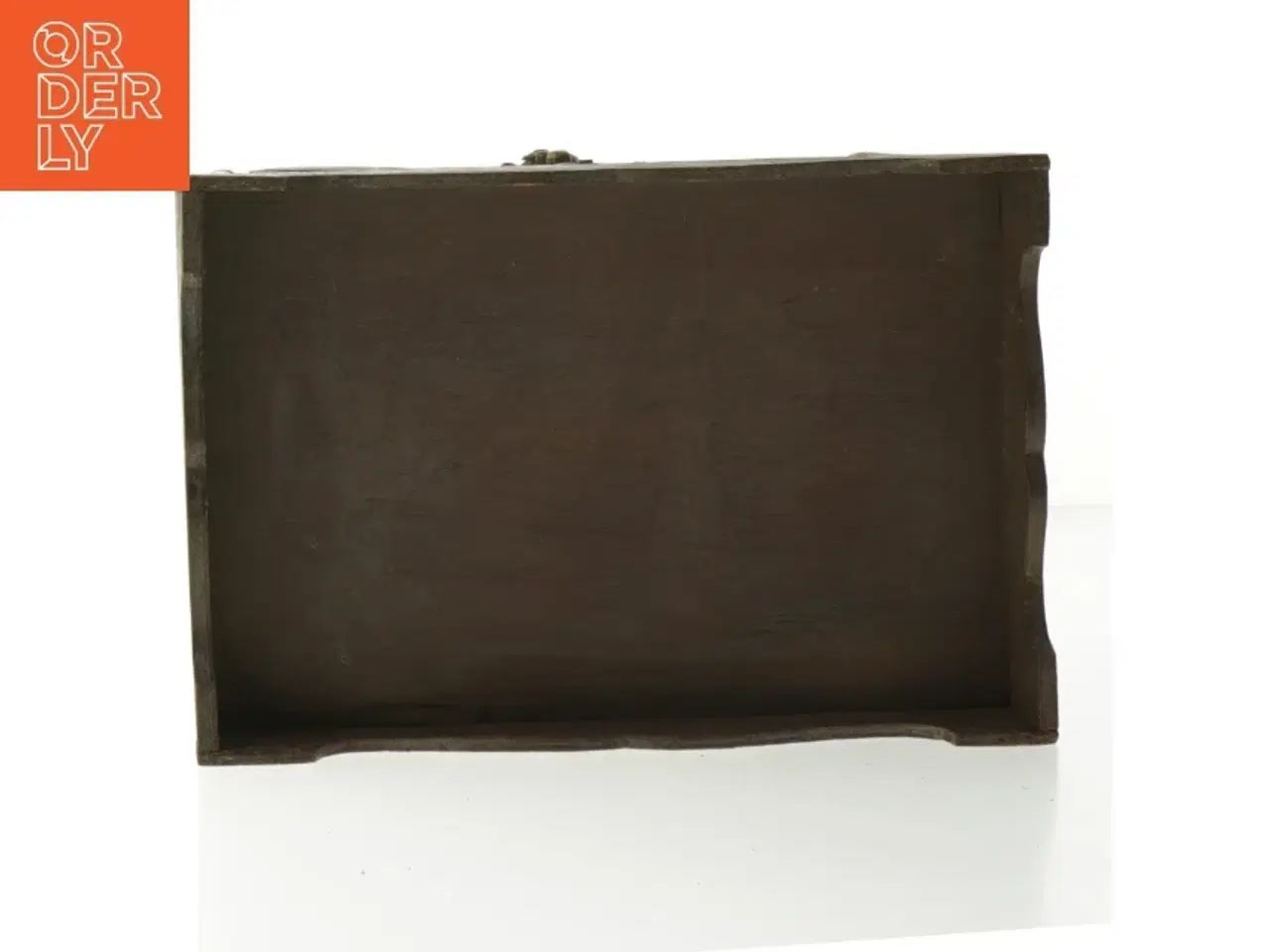 Billede 3 - Dekorativ kiste med skuffe og lågi træ (str. 20x23 cm)