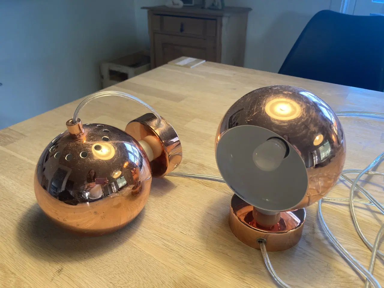 Billede 1 - Kobber lamper