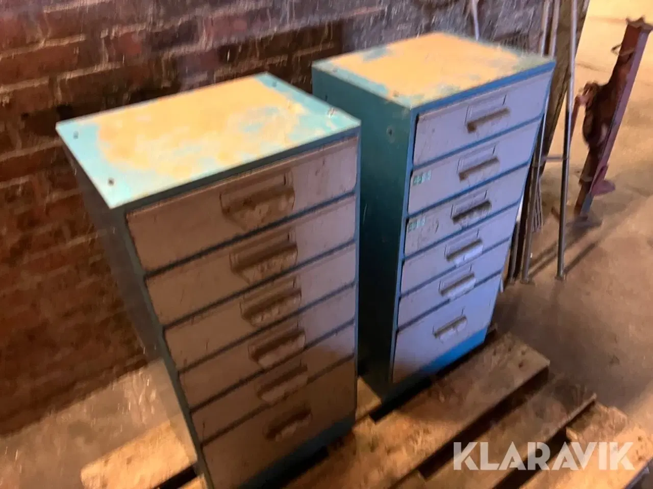 Billede 3 - Værksteds skuffer 2 stk