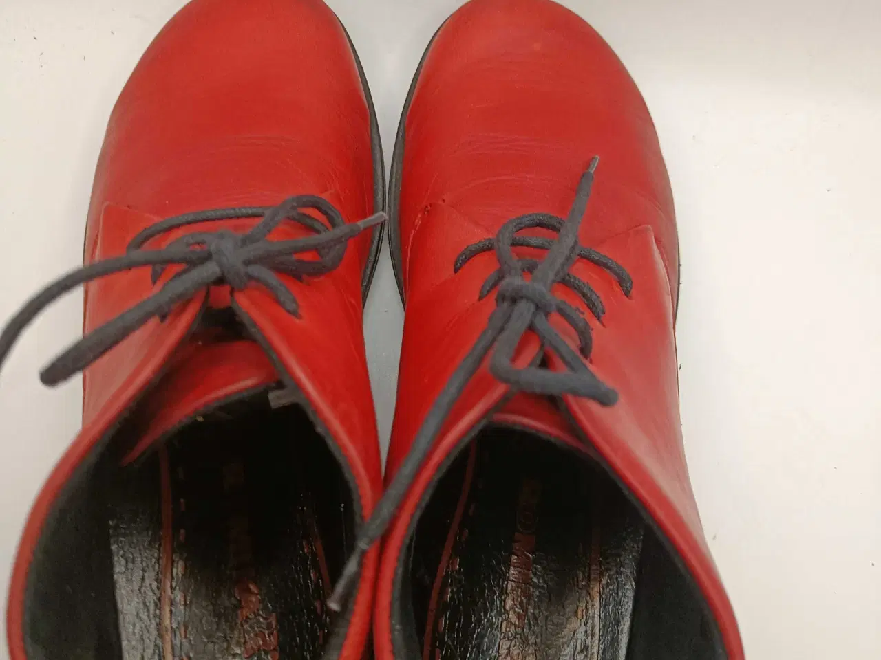 Billede 4 - Romika rød læder støvler 38str