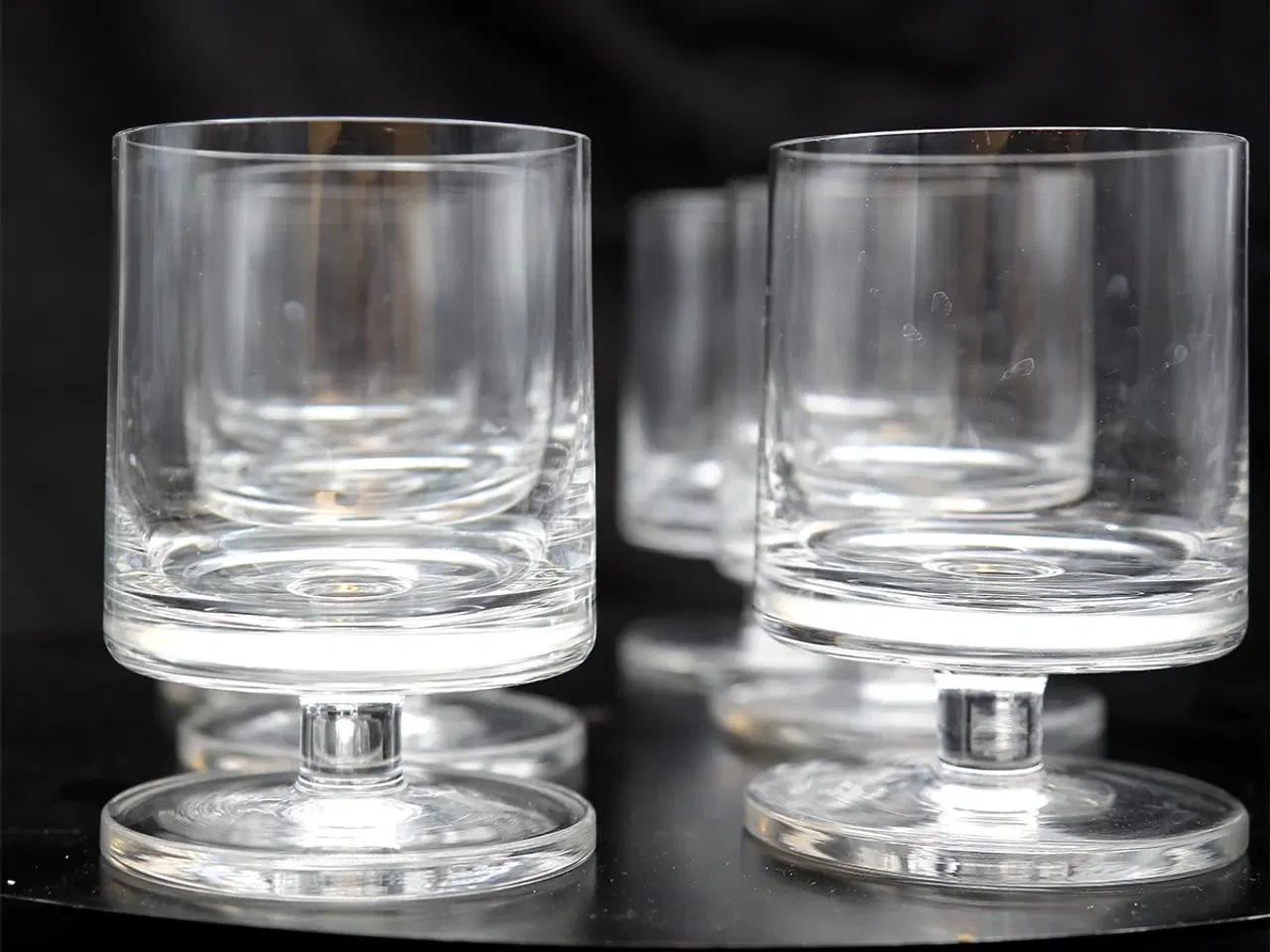 Billede 2 - Skandinaviske rødvinsglas i klart glas – sæt 6 stk