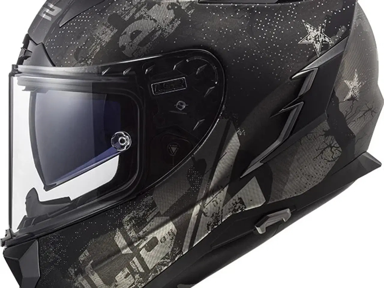 Billede 3 - LS2 Challenger Flex Matt Black - Før 2.799,-