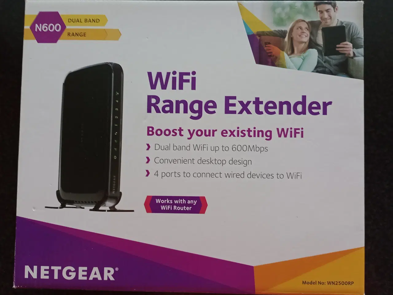 Billede 1 - Wifi forstærker Netgear. 