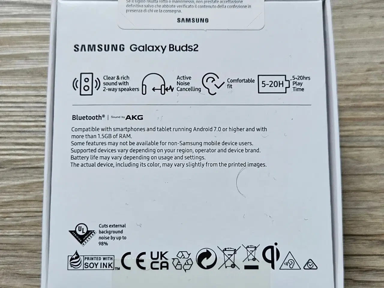 Billede 2 - In-ear hovedtelefoner, Samsung, SM-R177