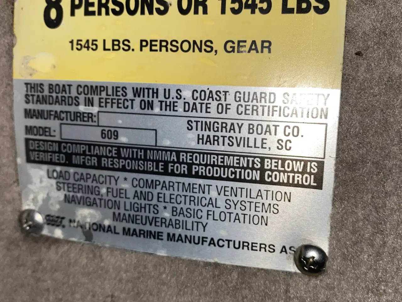Billede 6 - Power boat Stingray 609zp