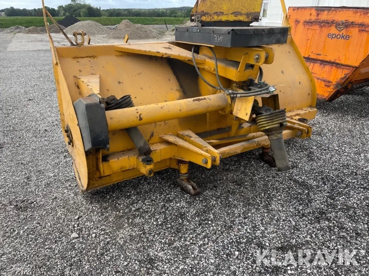 Billede 9 - Sneslynge / snefræser til traktor, PTO-drevet Kalbacher JM