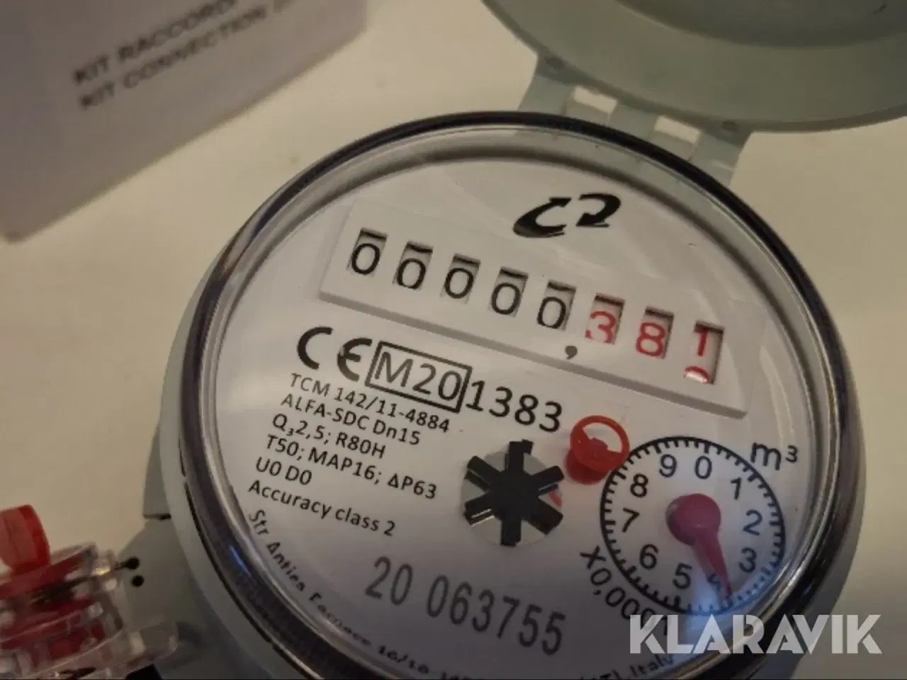 Billede 3 - Vandmålerure - 5 styk